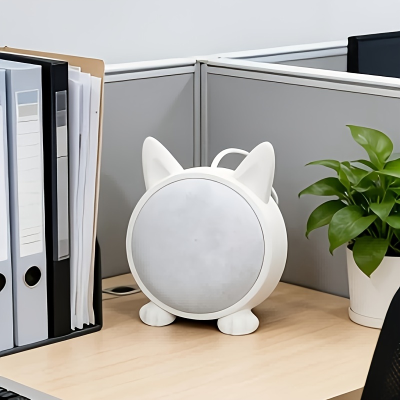 Google Speaker Nest Mini - حامل مكتبي على شكل قطة لجهاز