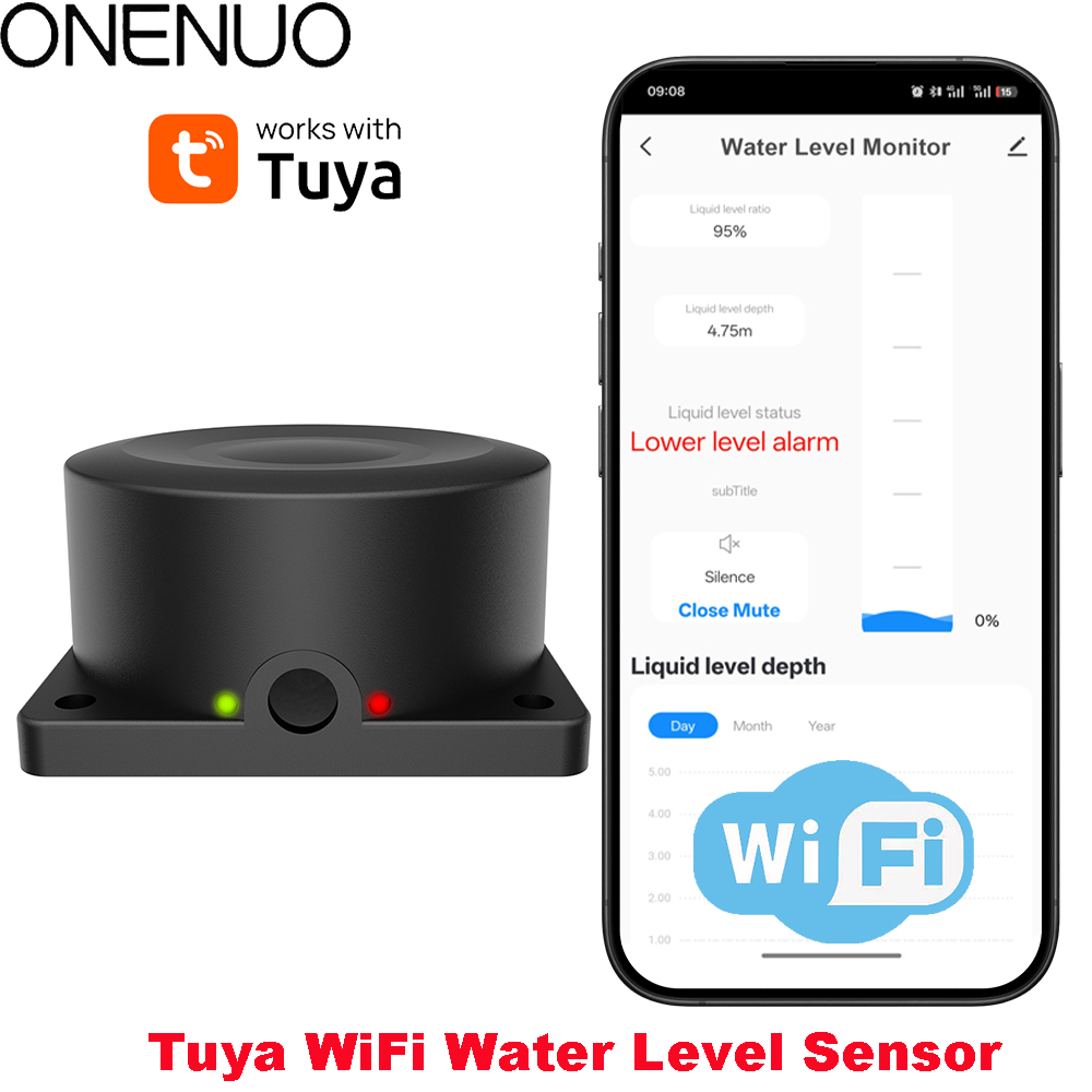 Water Alarm Sensor - ONENUO مستشعر مستوى السائل كاشف مياه