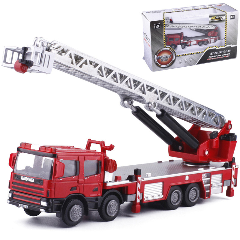 Fire Escape Ladder - سبيكة 1:50 سلم النار نموذج المحرك