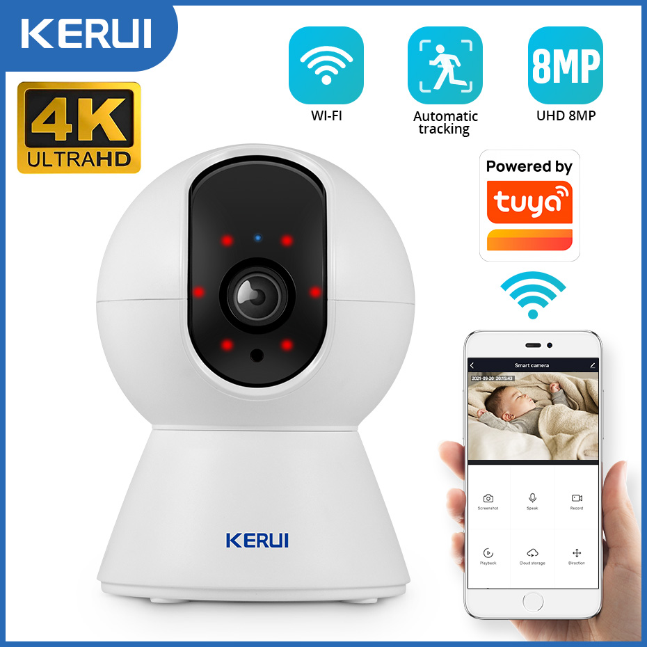 Eufy Camera E220 - كاميرا KERUI بدقة 5 ميجابكسل و8