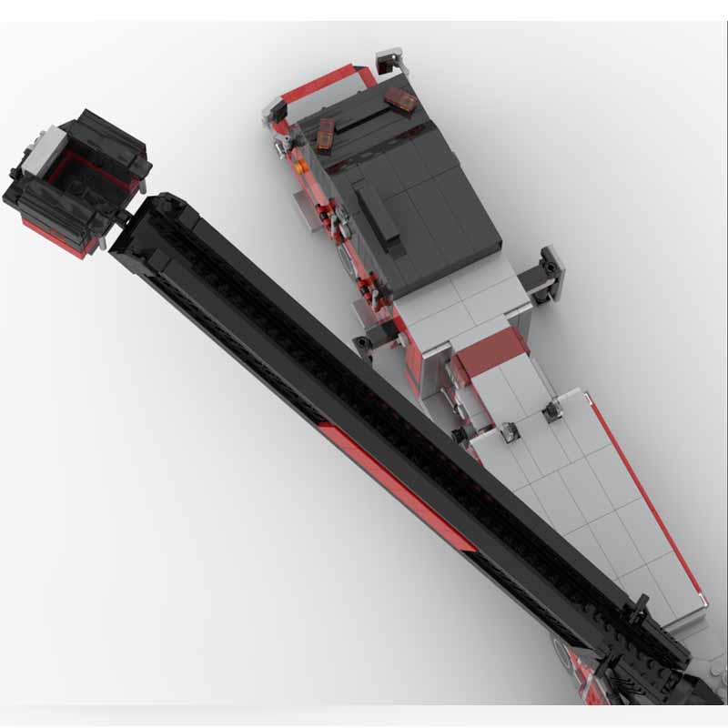 MOC-233469 100ft برج سلم شاحنة - مراجعة Fire Escape Ladder وسعره