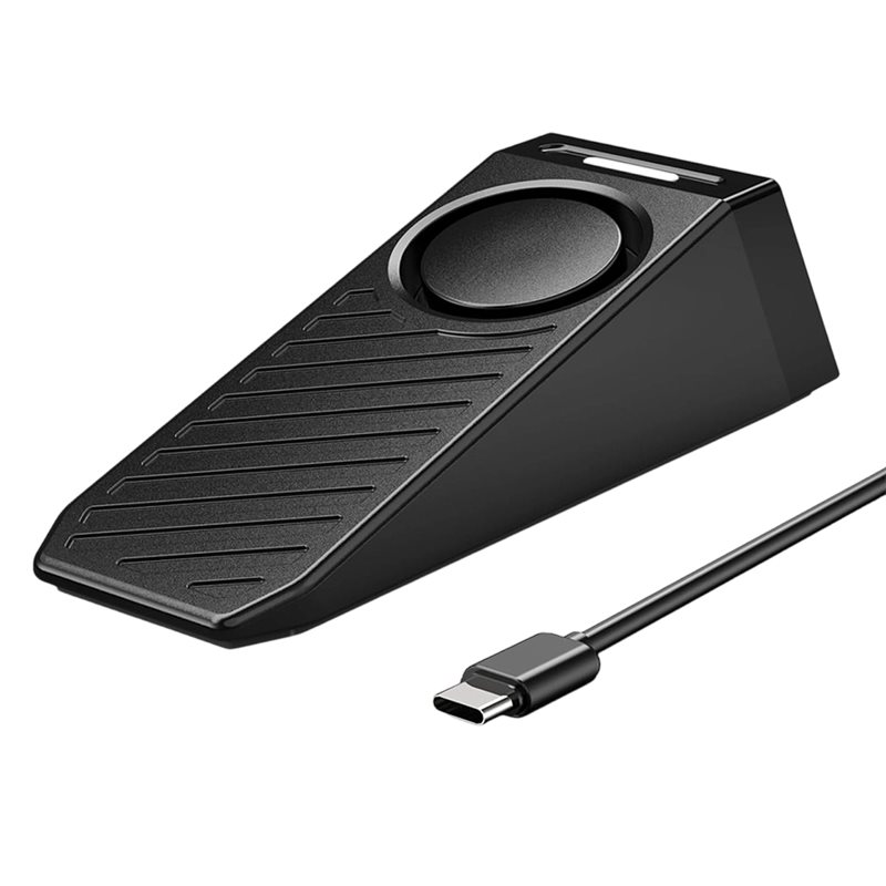 AB34-جهاز إنذار لمنع دخول الأش - مراجعة Door Stop Alarm وسعره