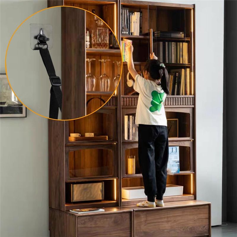 أحزمة أمان للتلفزيون T23C بدون - مراجعة Earthquake Anchor Strap وسعره