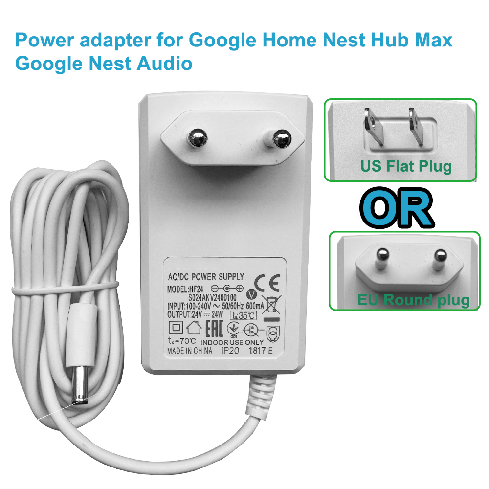 محول طاقة 24 فولت لجهاز جوجل ه - مراجعة Google Speaker Nest Hub وسعره