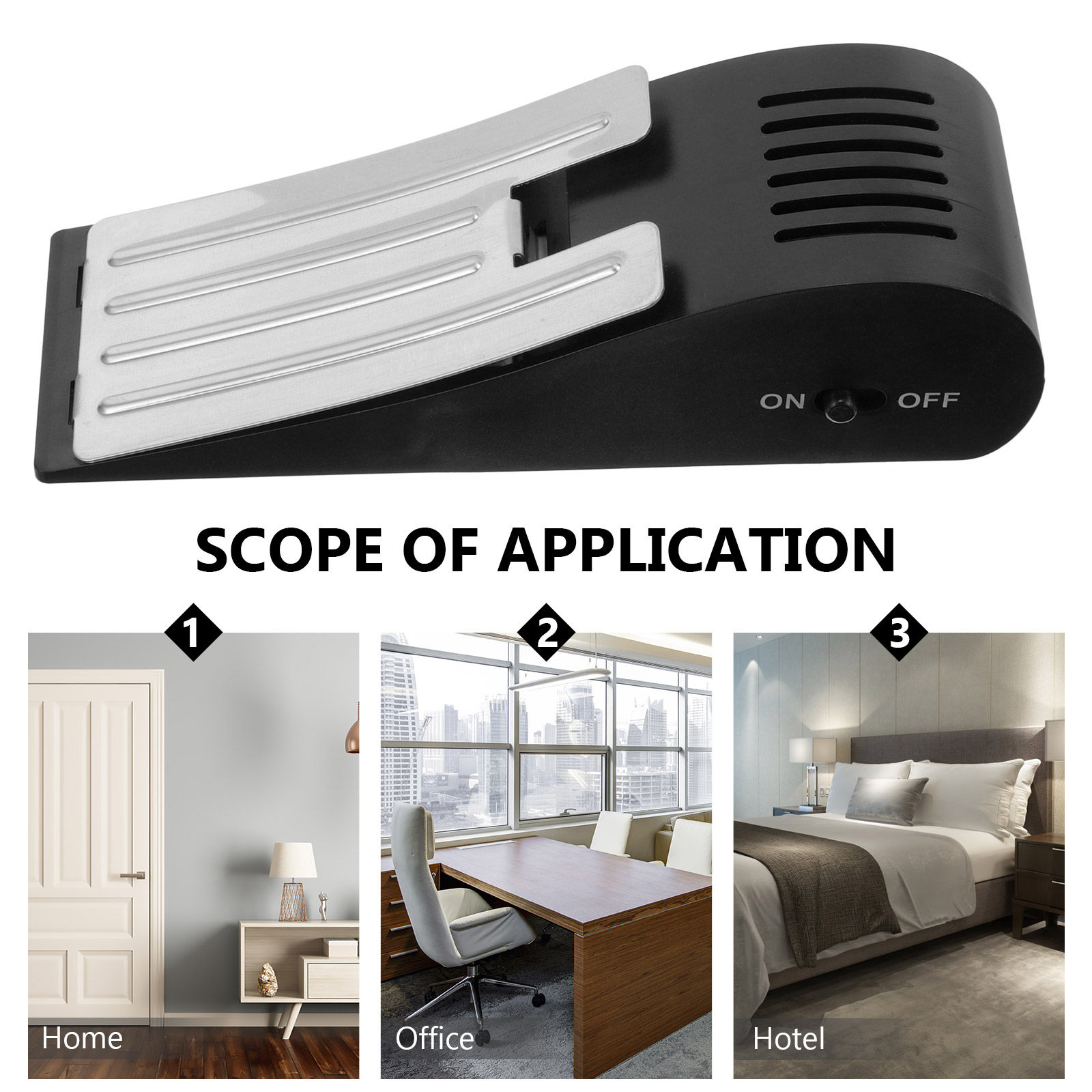 مصد باب إنذاري عالي التخميد لح - مراجعة Door Stop Alarm وسعره