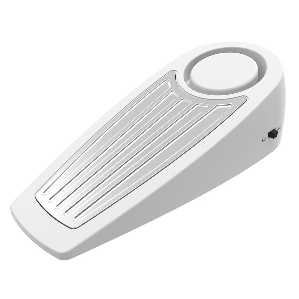 جهاز إنذار أبيض محمول لوقف الب - مراجعة Door Stop Alarm وسعره
