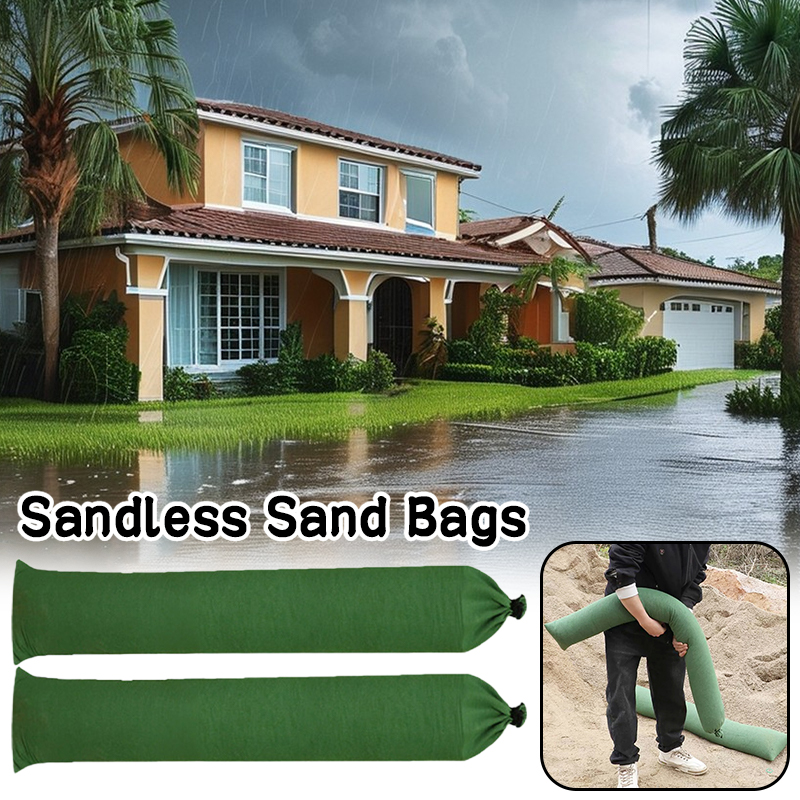 2 قطعة أكياس الرمل بدون رمل مك - مراجعة Flood Barrier Bag وسعره