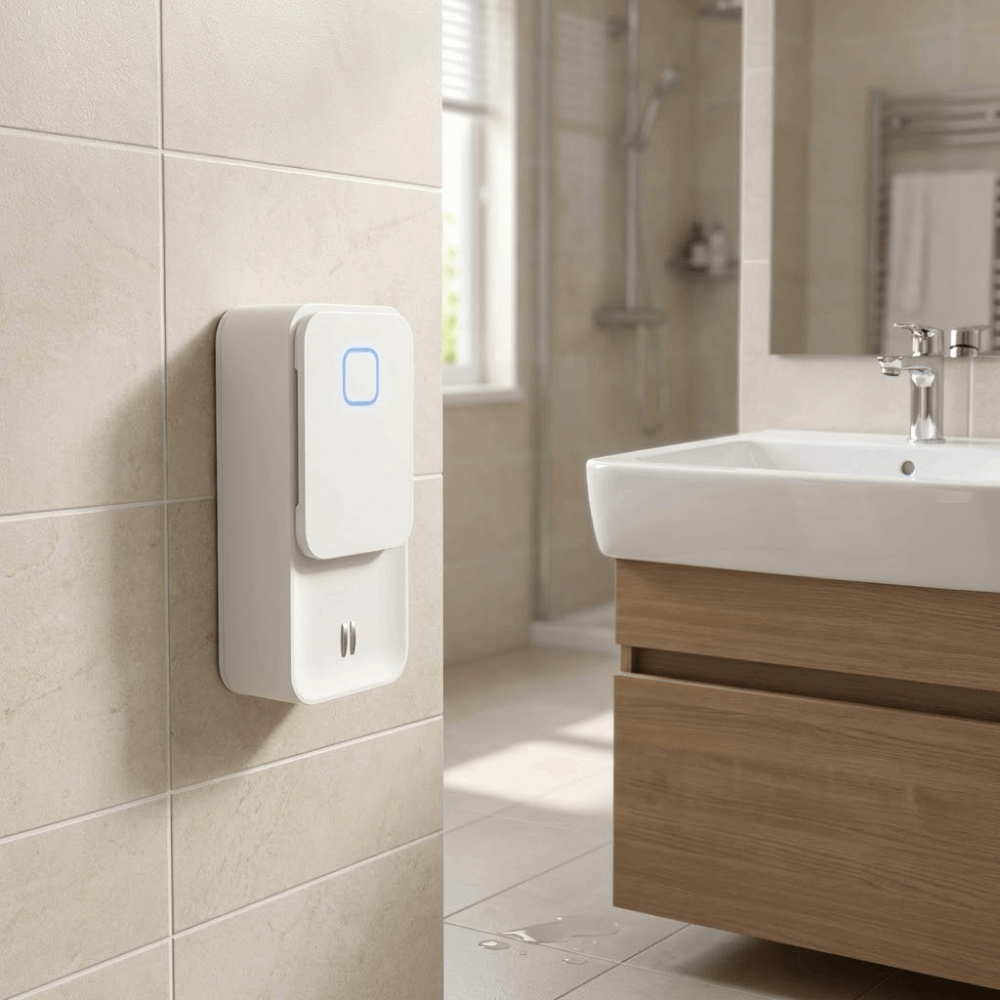 مستشعر تسرب المياه متصل بالواي - مراجعة Water Alarm Sensor وسعره
