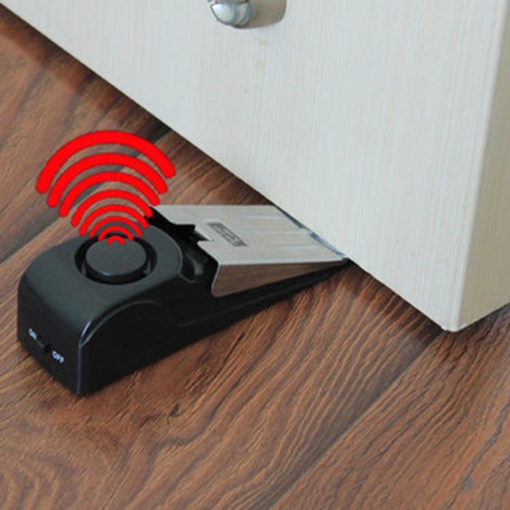 نظام إيقاف ضد السرقة ، على شكل - مراجعة Door Stop Alarm وسعره